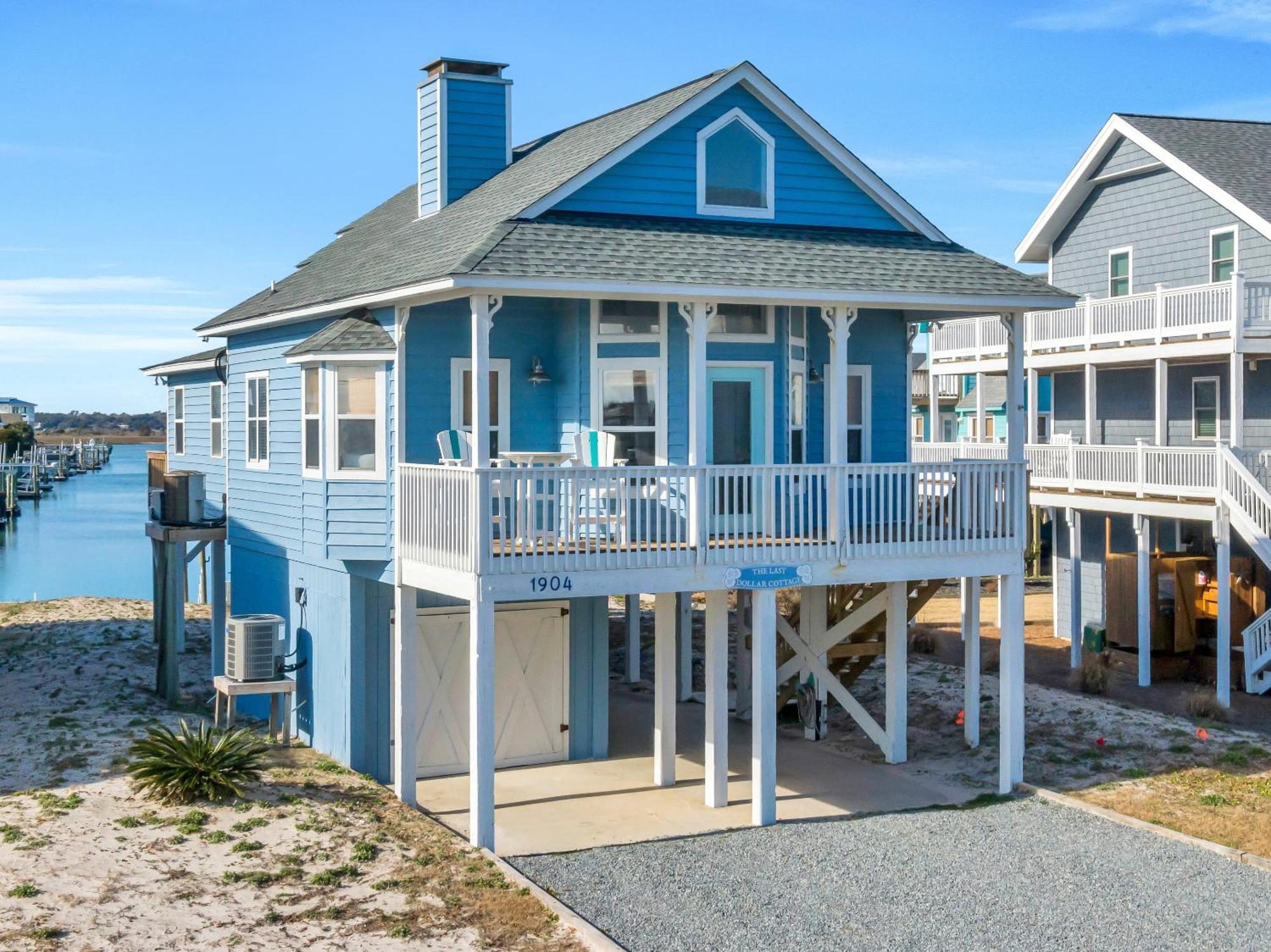 The Last Dollar Cottage Topsail Beach Exterior foto